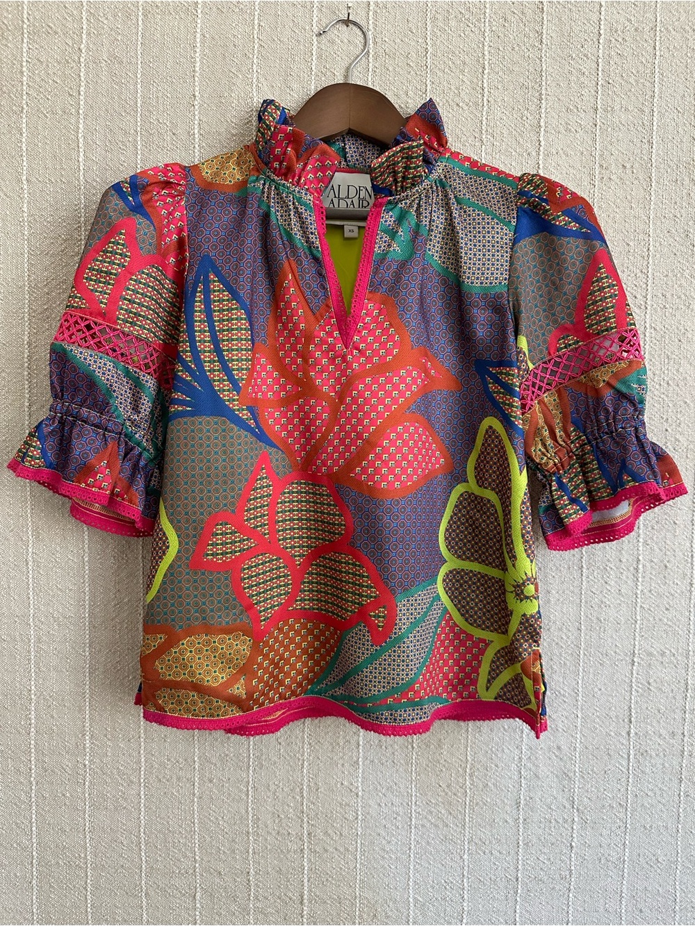 NWOT Alden Adair blouse size XS
